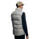 Men's down vest ROCK FRONT Nord grey, Grey, S