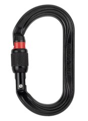 Carabiner Petzl OXAN SCREW-LOCK black, M72A SLN