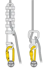 Спусковий пристрій Petzl Rack, D11