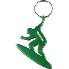 Keychain-bottle opener Munkees Surfer green