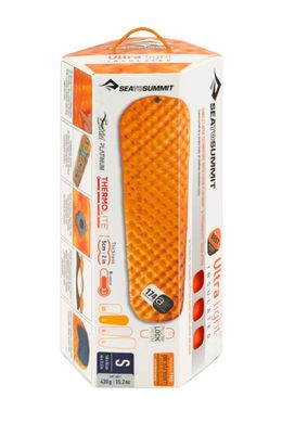 Надувний утеплений килимок 5 см Sea to Summit UltraLight Insulated Mat Small orange, STS AMULINS_S