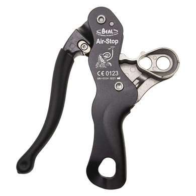 Descender device Beal Air Stop Descendeur black, BMDAS