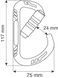 Carabiner Camp Guide XL 3Lock titanium, 136503