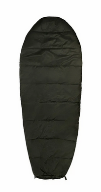 Sleeping bag Tribe Yukon 150, T-CF-0002-olive, Dark green, In the center