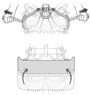 Work seat for Petzl Podium harness, S071AB00