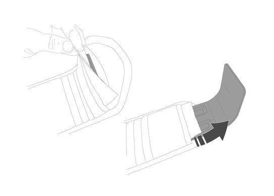Work seat for Petzl Podium harness, S071AB00