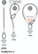 Строп анкерний Petzl Wire Strop 200 cm з оцинкованої сталі 2026, E003BA199