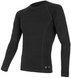 Thermal T-shirt for men Sensor Merino DF LS black, Black, S