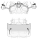 Work seat for Petzl Podium harness, S071AB00