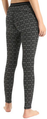 Термоштани жіночі Icebreaker 250 Vertex Leggings Alpine Geo WOMEN black/snjw/j, S