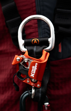 Complete fall arrest harness Rock Empire Atlas Up Steel orange, SVA010.977-0234W0018000, XS-M (waist circumference 66-110 cm)