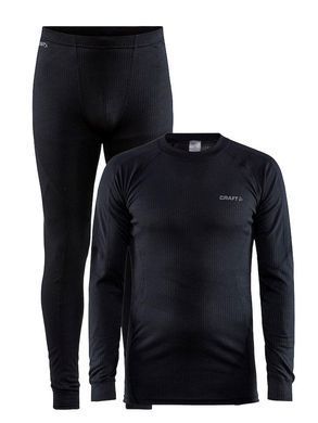 Комплект чоловічої термобілизни Craft Core Dry Baselayer Set M green S