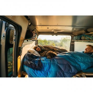 Sleeping bag Kelty Galactic Down Blanket cranberry-atmosphere