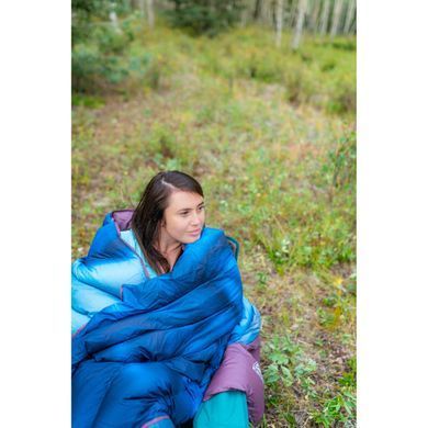 Sleeping bag Kelty Galactic Down Blanket cranberry-atmosphere