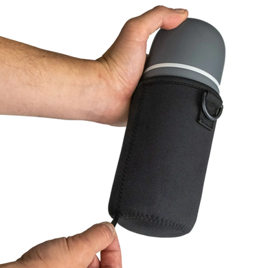 Tribe Neoprene Cover for Soft touch 1 L Thermos, T-DF-0016-black