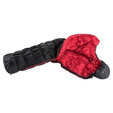 Спальник Deuter Exosphere 0&deg; "чорний-вогнений", 3700121 7530 1, L (лівий)