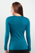 Термофутболка жіноча Icebreaker BF 200 Oasis LS Crewe WOMEN Stripe cruise overdye, XS