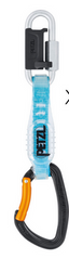 Відтяжка з карабінами Petzl Djinn Steel Axess 12 cm turquoise, M060EA00