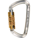 Carabiner Climbing Technology D-Shape Steel TG, 3C4770A
