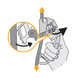 Затискач ручний Singing Rock Lift Left, SR RK804BX0L