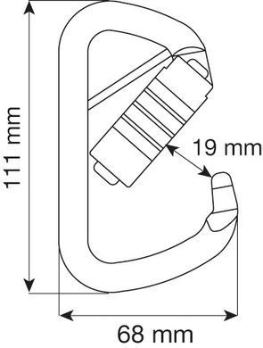 Карабін Camp D Plus 3Lock Pin, 3106