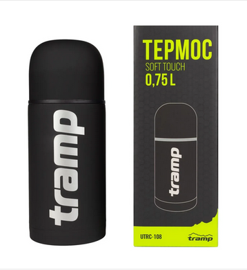 Термос Tramp Soft Touch 0,75 л black