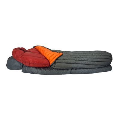 Квілт пуховий ROCK FRONT 350 Pro Ultralight сірий