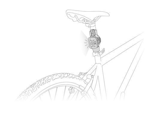 Кріплення до велосипеду Petzl Bike Adapt для ліхтарів Petzl, E000AA00