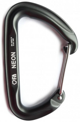 Carabiner First Ascent NEON Straight gray, FA 7015 04