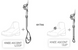 Elastic for KNEE ASCENT assemblies, D022HA00