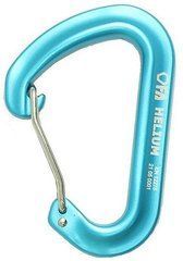 Carabiner First Ascent HELIUM Bent blue, FA 7021 03