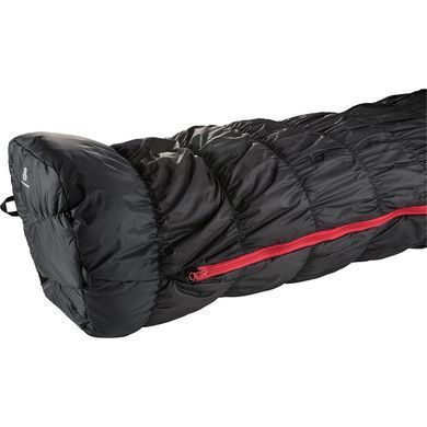 Спальник Deuter Exosphere 0&deg; Large "чорний-вогняний", 3700221 7530 1, L (лівий)