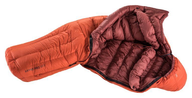 Спальник Deuter Astro Pro 600 SL paprika-redwood