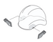Accessory Covers for VERTEX and STRATO (pack of 2) , A010LB00