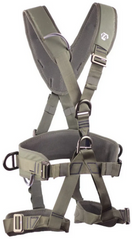 Complete fall arrest harness First Ascent Urban + Comfort khaki, FA101703SM khaki, S/M (waist circumference 75-100 cm)