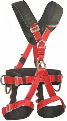 Complete fall arrest harness First Ascent Urban + Comfort khaki, FA101703SM, S/M (waist circumference 75-100 cm)