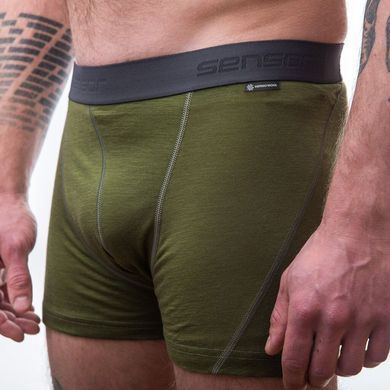 Thermal underpants for men Sensor Merino Active safari, Black, S