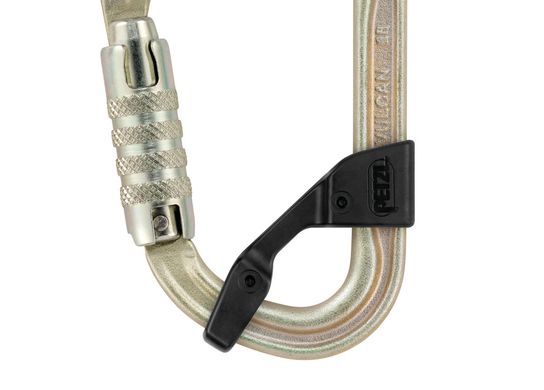 Carabiner Petzl VULCAN TRIACT-LOCK gold, M073BA00