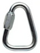 Карабін-конектор трикутний Petzl DELTA 8 mm gray, P11 8