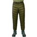 Trousers-dumpers down 3/4 ROCK FRONT Fast&Light Winter(2023), Dark olive, S