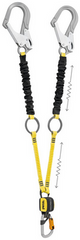 Самостраховка подвійна з амортизатором ривка Petzl Absorbica&reg;-Y Tie-Back Mgo, L015BB00