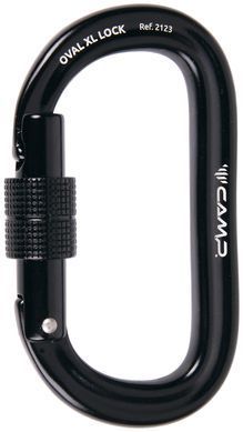 Carabiner Camp Oval XL Lock black, CAMP 212304