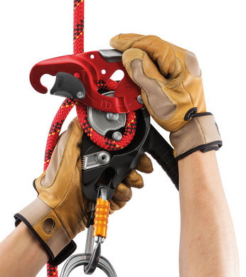 Descender device Petzl I'D L black, D020BA01