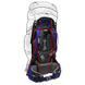 Backpack Terra Incognita Discover 100 L, Ті Discover 100 blue