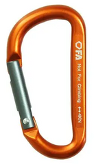 Auxiliary carabiner First Ascent NFC orange, FA 7020 06