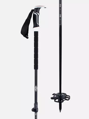 Лижні палиці BCA Adjustable Carbon 145 см black, 23E0200.1.1.1SIZ