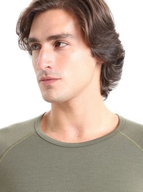 Термофутболка чоловіча Icebreaker 260 Zone LS Crewe MEN loden/black, S