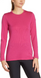 Thermal Long Sleeve T-Shirt for women Icebreaker BF 260 Tech Top LS Half Zip WOMEN magenta S