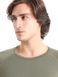 Термофутболка чоловіча Icebreaker 260 Zone LS Crewe MEN loden/black, S
