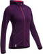 Thermal jacket for women Icebreaker Cascade LS Zip WOMEN maroon/vino, S